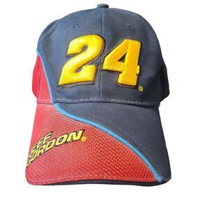 Vtg NASCAR Jeff Gordon Cap #24 Winners Circle DUPONT BALL HAT Retired Driver